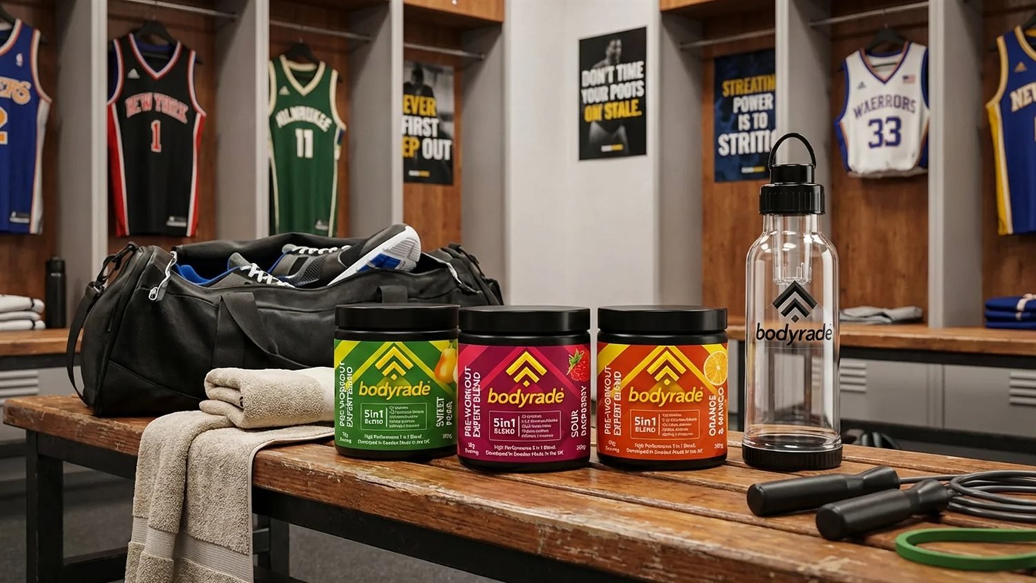 Bodyrade sports nutrition brand campaign